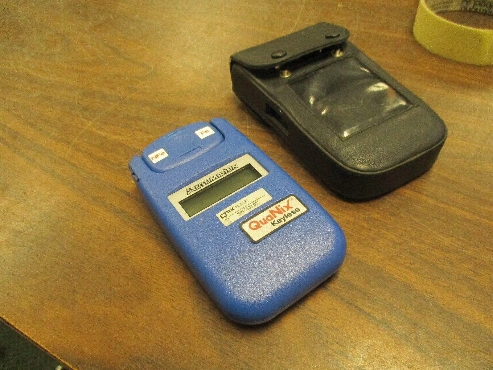 Automation Quanix Keyless Coating Thickness Sensor w/ Case Used