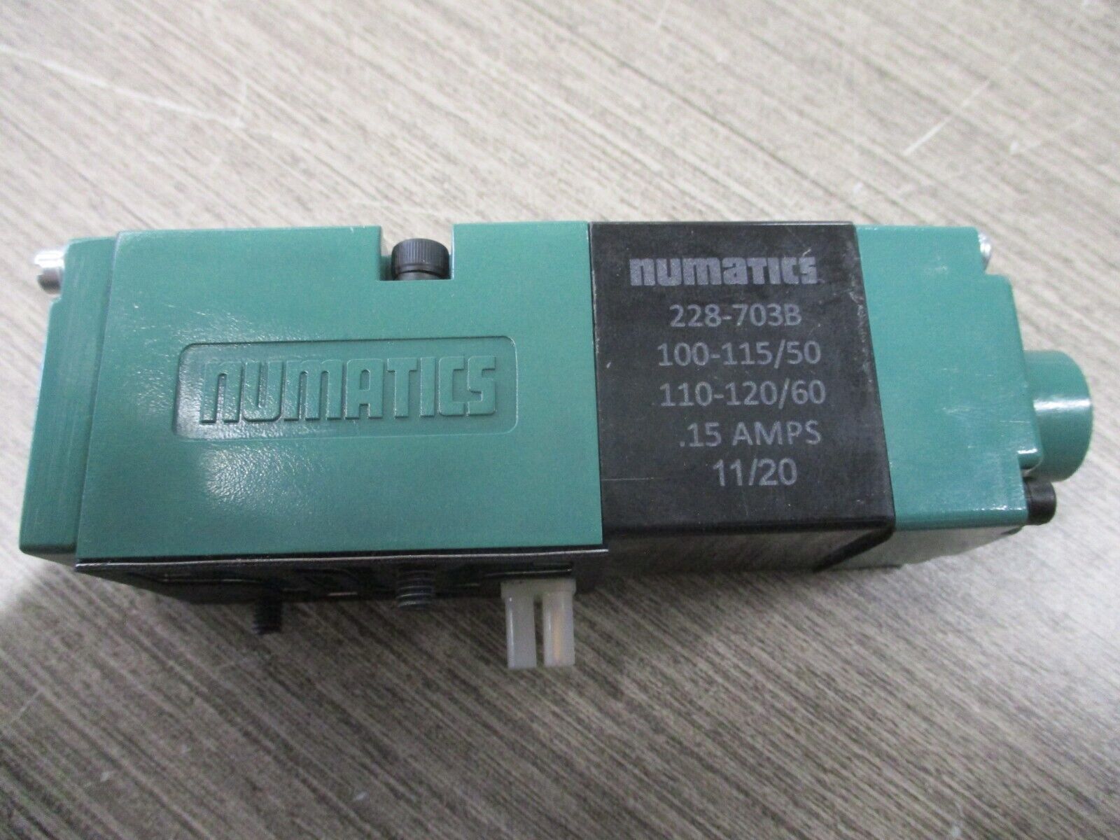 Numatics Solenoid Valve 0815A400K000030 110-120V 50-60Hz *No Box* New Surplus