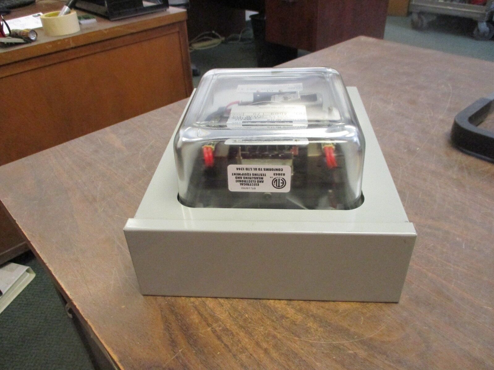 Osaki Watthour Meter 0Q91HT 277/480V 3Ph 4W 60Hz Used