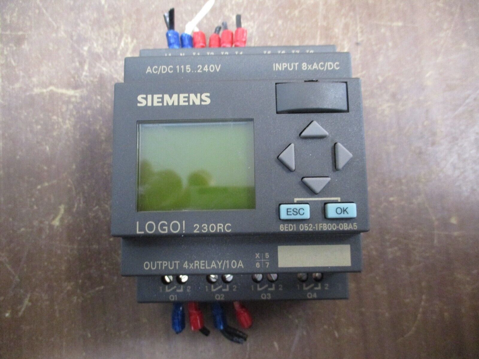 Siemens LOGO! 230RC Programmable Logic Module 6ED1 052-1FB00-0BA5 115-240V AC/DC