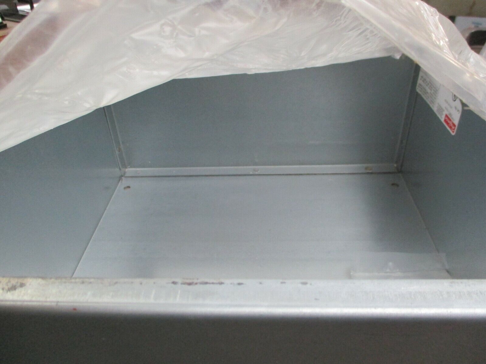 Hoffman SCR CVR Pullbox ASG12X12X6NK Size: 12x12x6" New Surplus