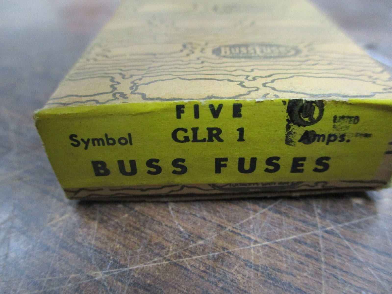 Buss Fuse GLR-1 1A *Lot of 25* New Surplus