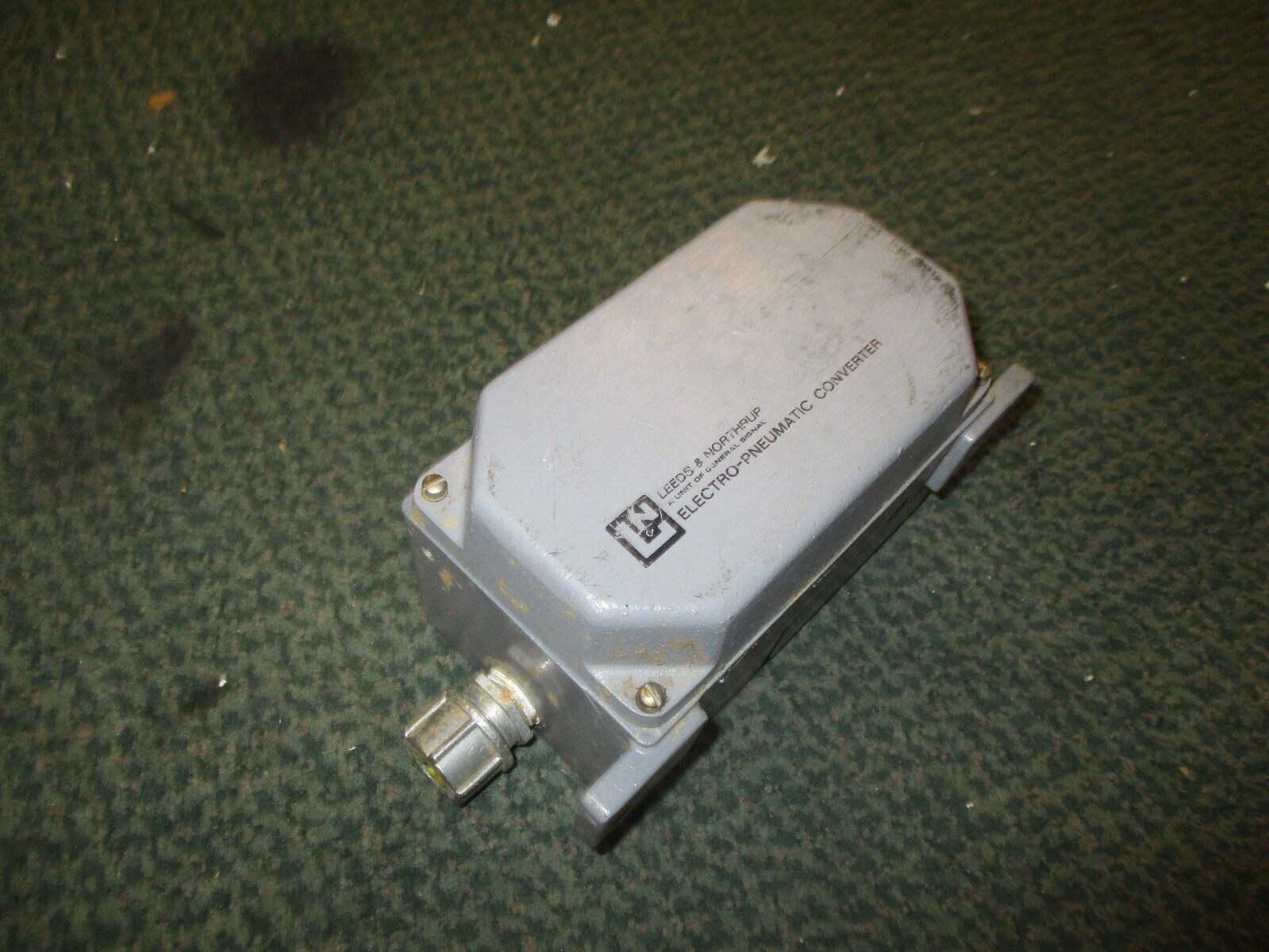 Leeds & Northrup Electro-Pneumatic Converter 10970-4 20 PSI Used