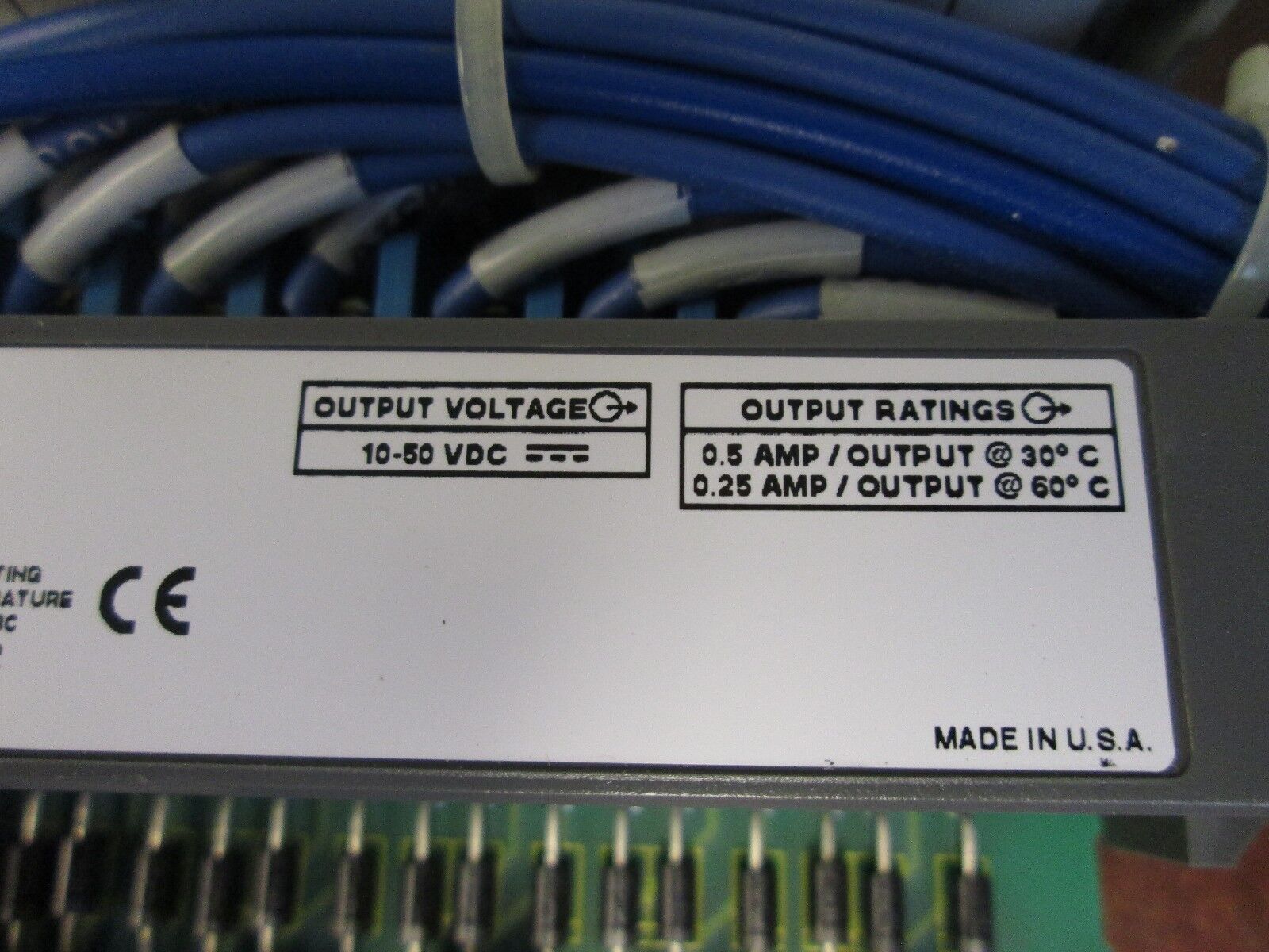 Allen-Bradley SLC 500 DC Output Module 1746-OB16 Series D 10-50 VDC Used