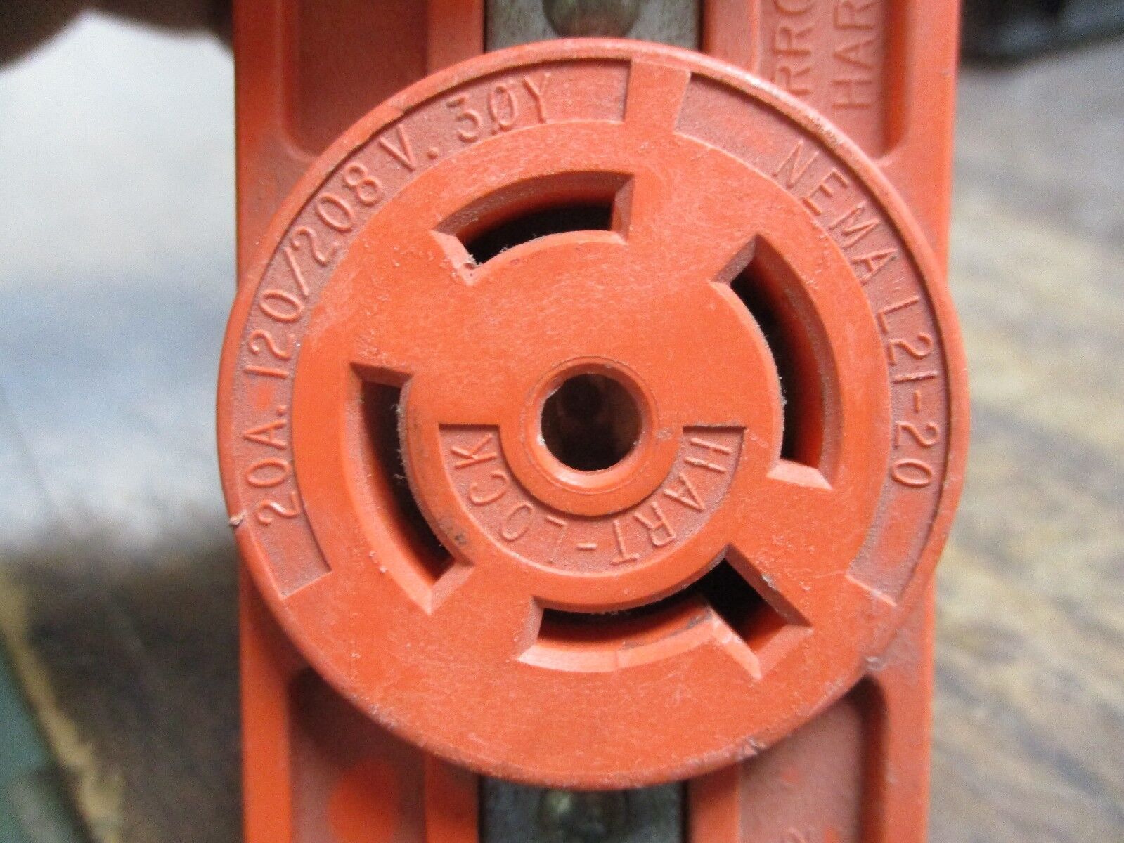 Arrow Hart Receptacle, L21-20, 20A, Used