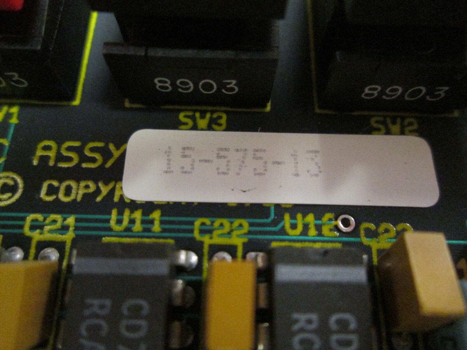 Eaton Dynamatic Logic Board 15-575-13 Used