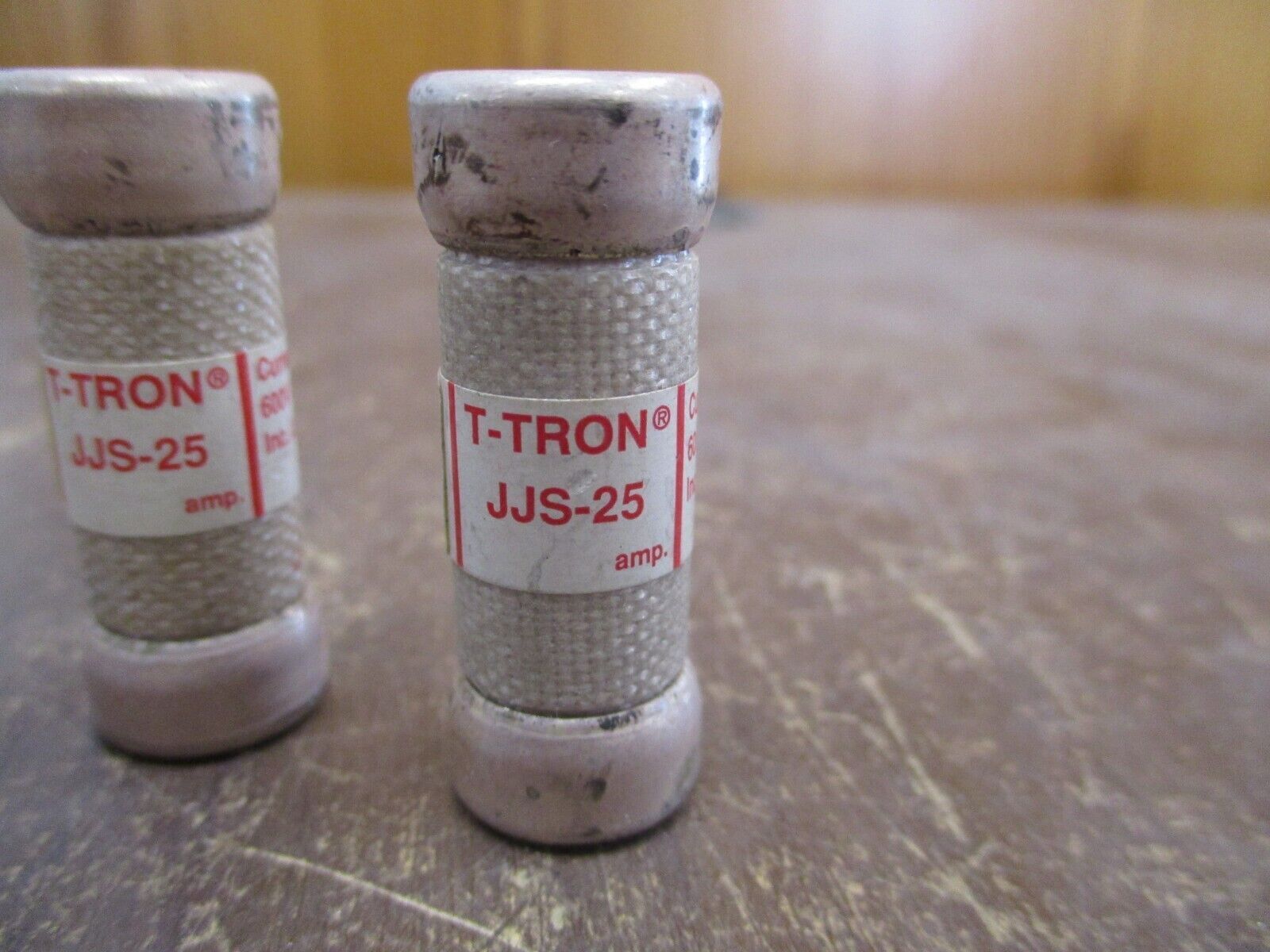 Bussmann T-Tron Fuse JJS-25 25A 600V *Lot of 3* Used