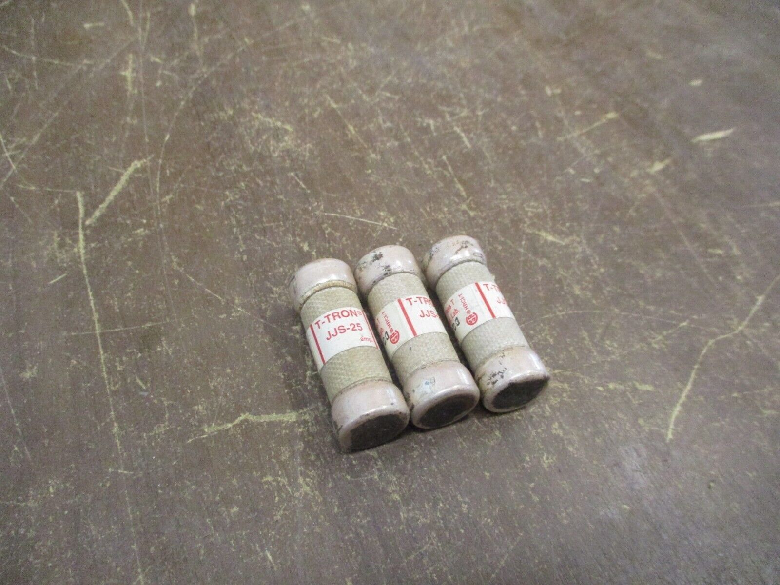 Bussmann T-Tron Fuse JJS-25 25A 600V *Lot of 3* Used