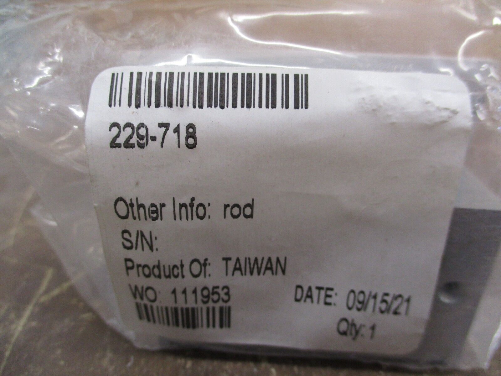 Numatics Manifold Block 229-718 New Surplus