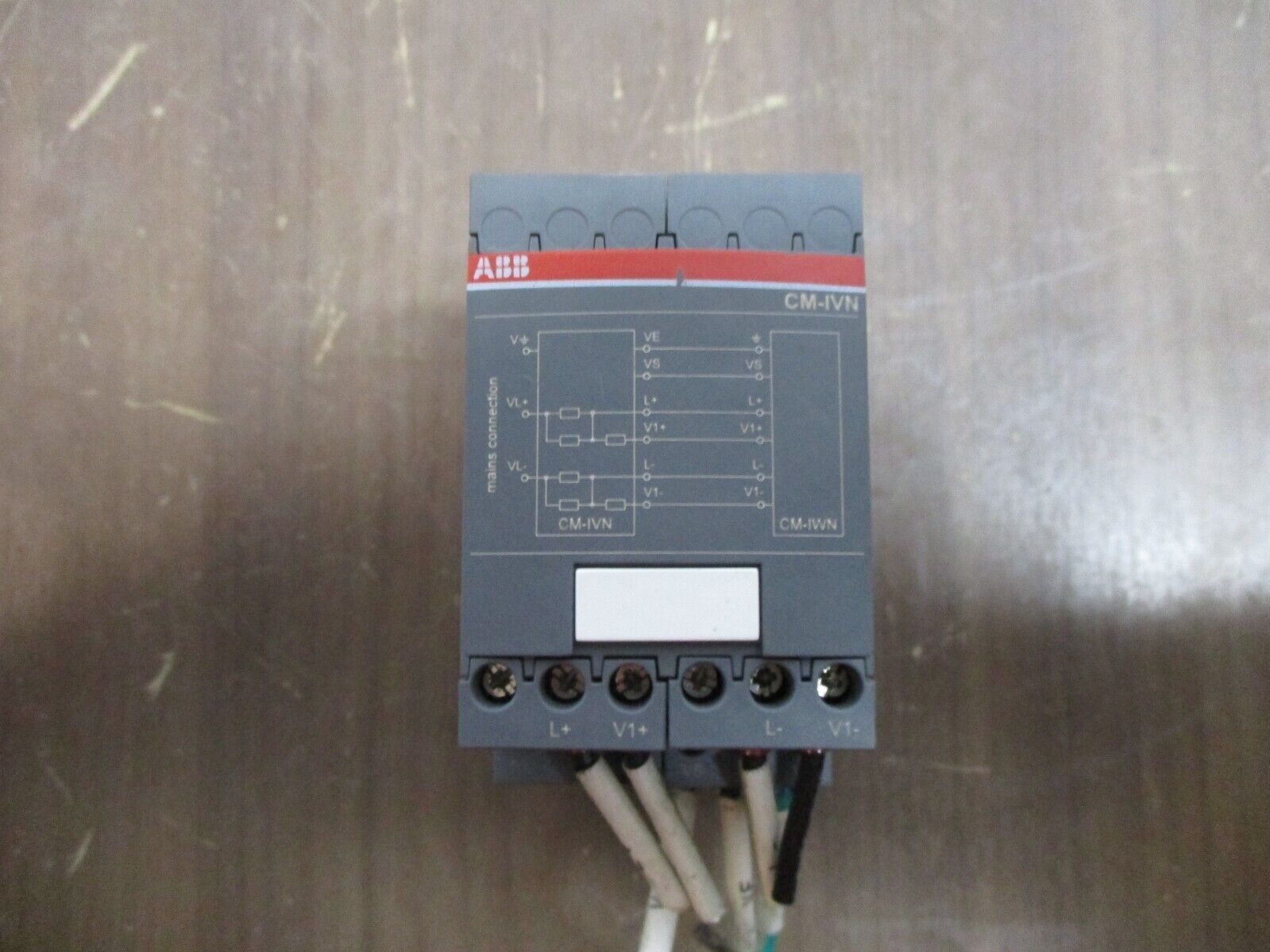 ABB CM-IVN.S Coupling Unit 1SVR750669R9400 L-L Max: 793.5VAC 1150VDC Used