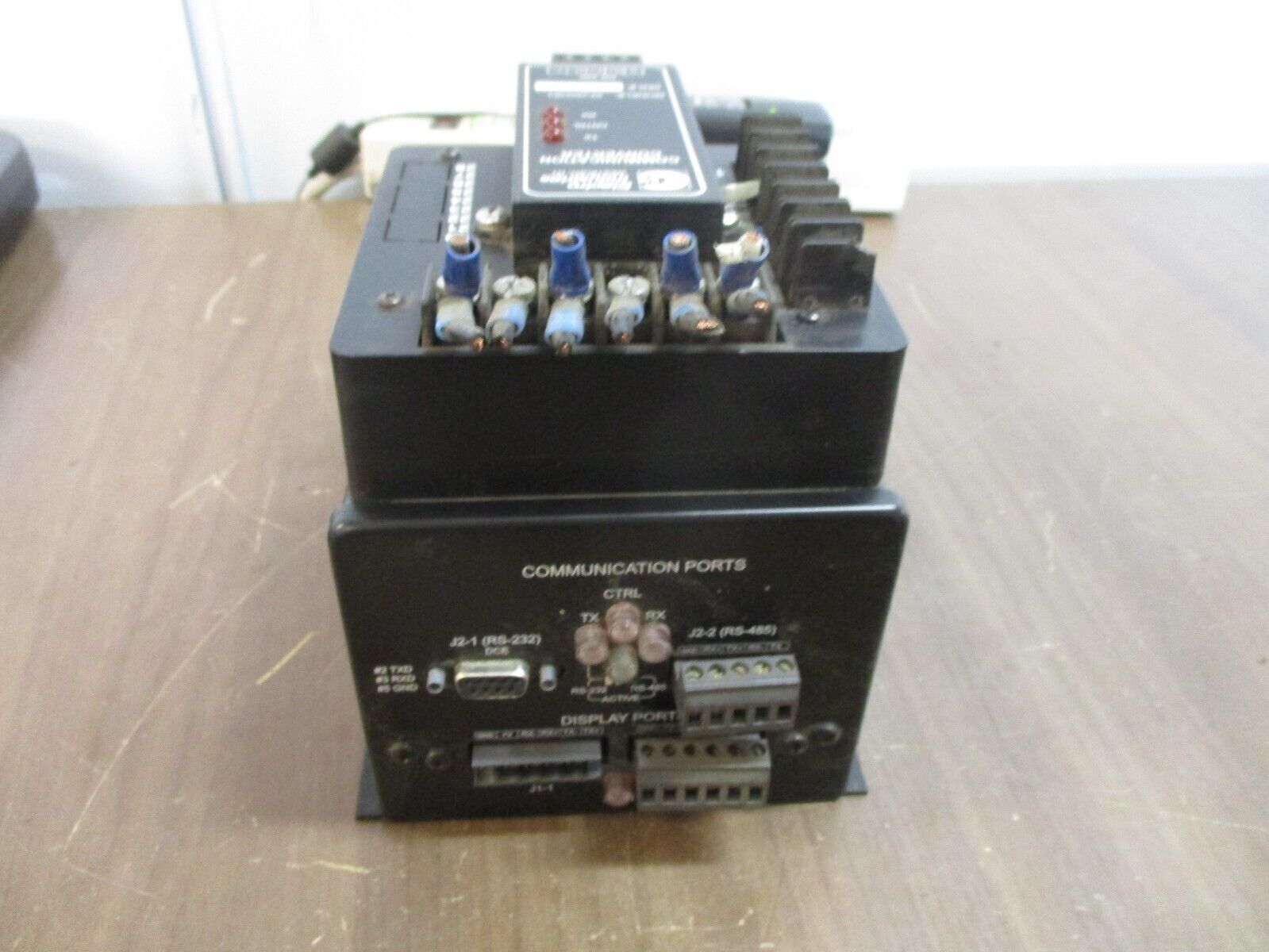 GE Electronic Power Meter EPM 7430D w/ SF485DB3 Comm Converter Used