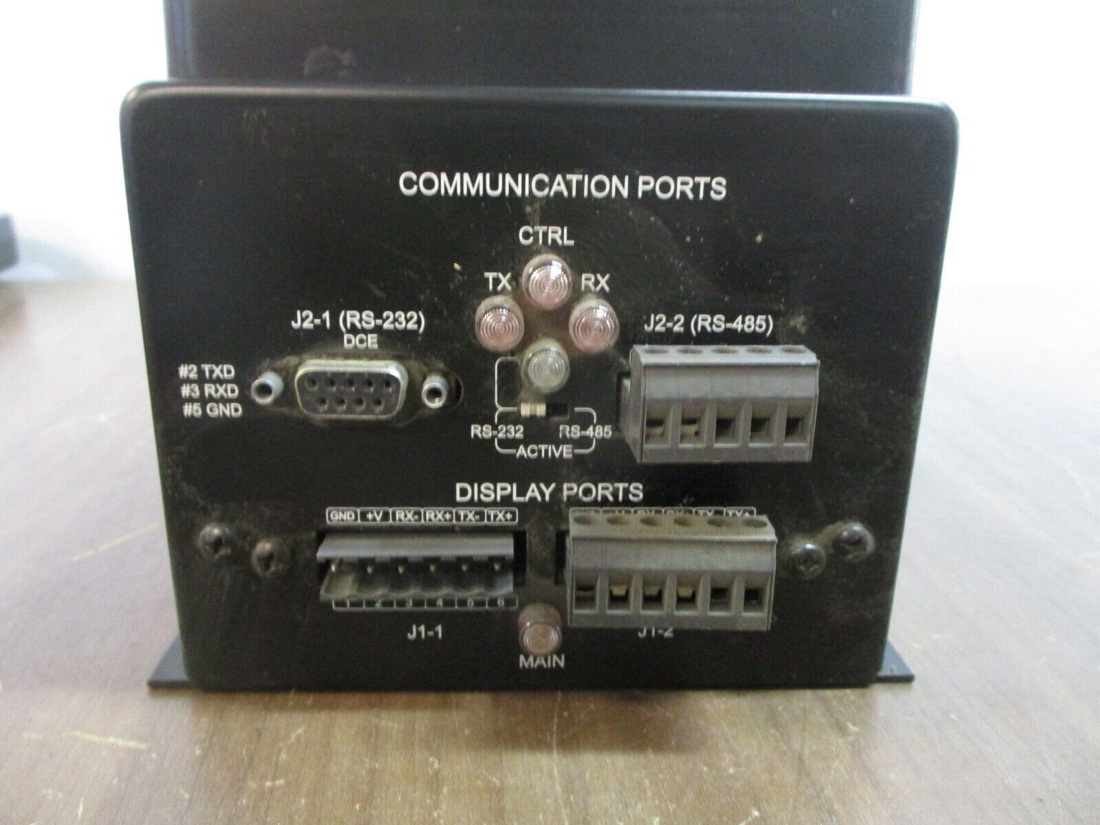 GE Electronic Power Meter EPM 7430D w/ SF485DB3 Comm Converter Used