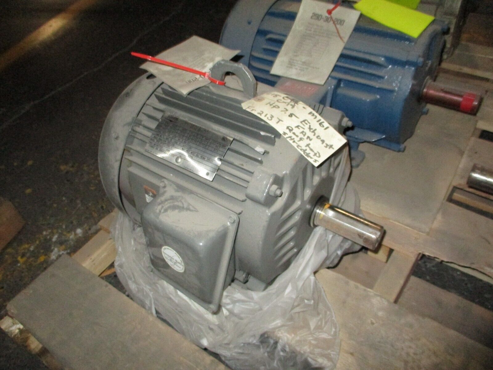Lincoln Motor BVD AF4P7.5T61 L 7.5HP 1800RPM 230/460V 20/10A 60Hz 3Ph Used