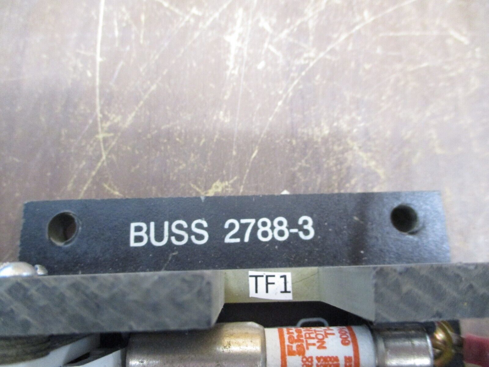 Buss Fuse Block 2788-3 3P w/ (3) TI-600 Fuses Used