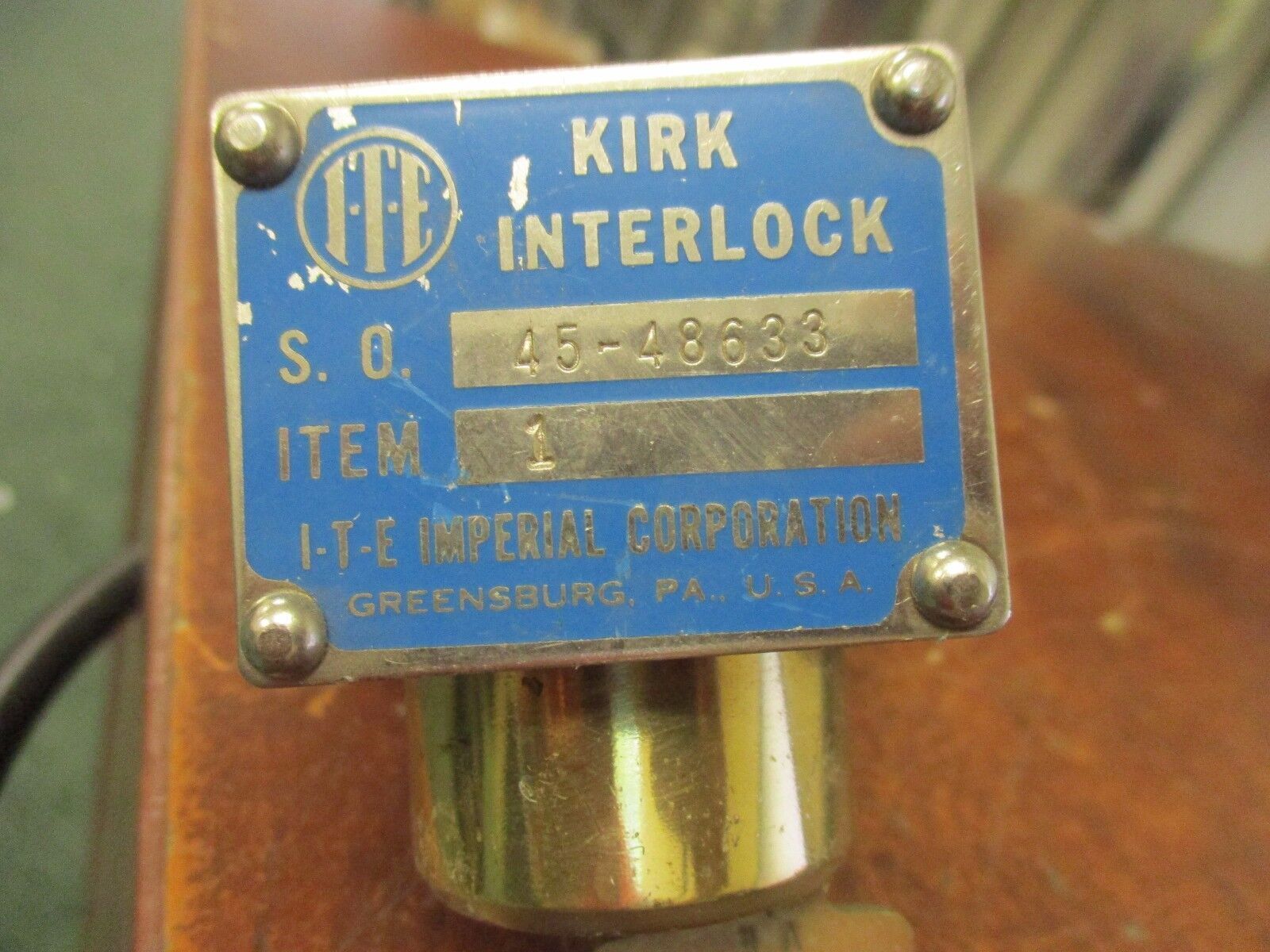 Kirk Interlock 45-48633 Stab length: 0.5-1.25" Used