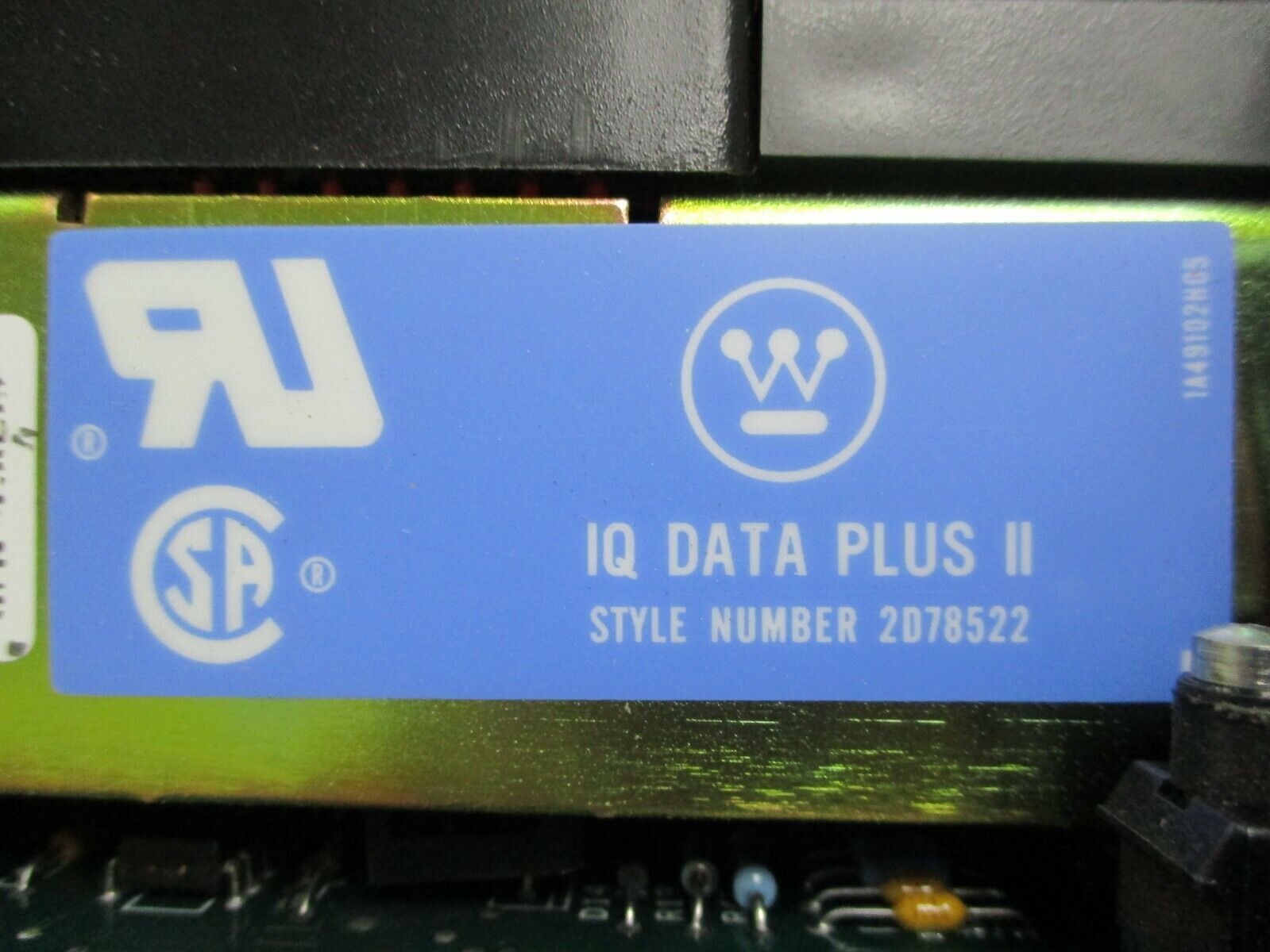 Westinghouse IQ Data Plus II Module 2D78522 w/ 9966D75G01 3-Phase Power Supply