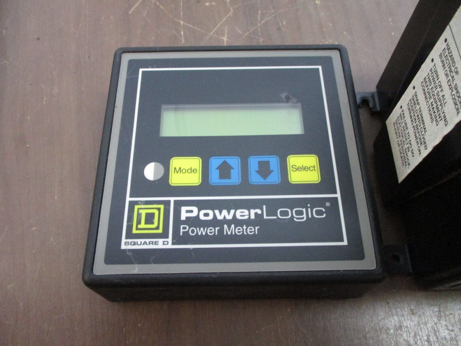 Square D PowerLogic Power Meter w/ Display 3020 PM-620 / 3020 PMD-32 *No Cable*