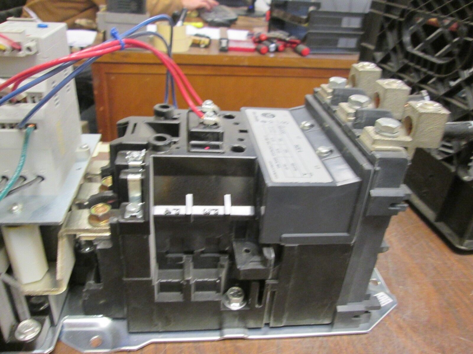 Allen-Bradley Size 4 Starter 509-EOD w/ PN-16156 Overload 135A 600V Used
