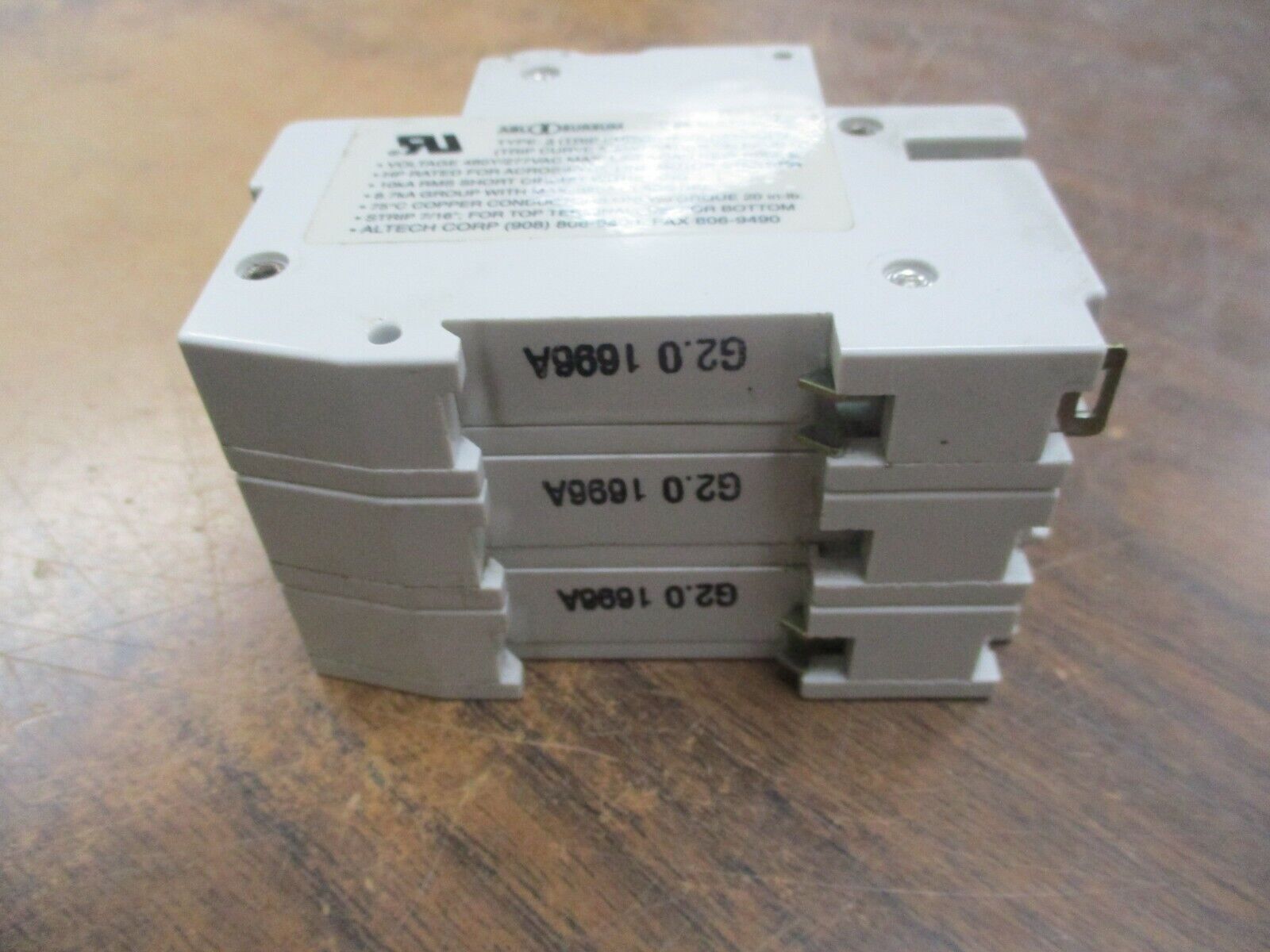 Altech Sursum Circuit Breaker G2A V-EA53 2A 480Y/277V 3P Used