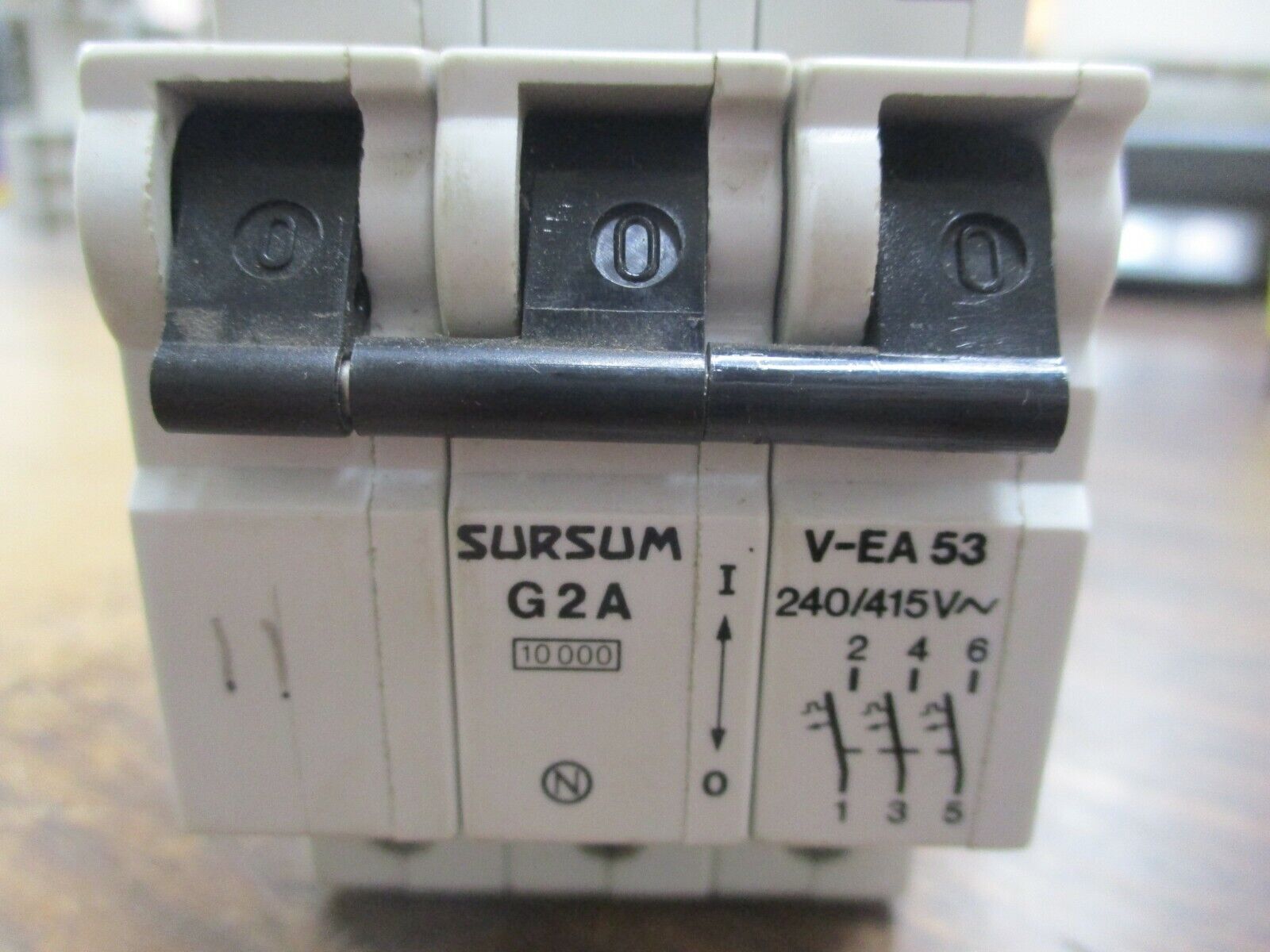 Altech Sursum Circuit Breaker G2A V-EA53 2A 480Y/277V 3P Used