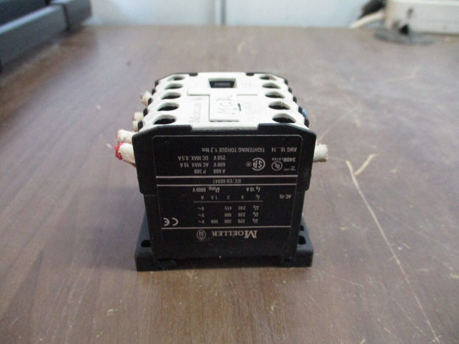 Moeller Contactor DIL ER-40-G 24VDC Coil Used