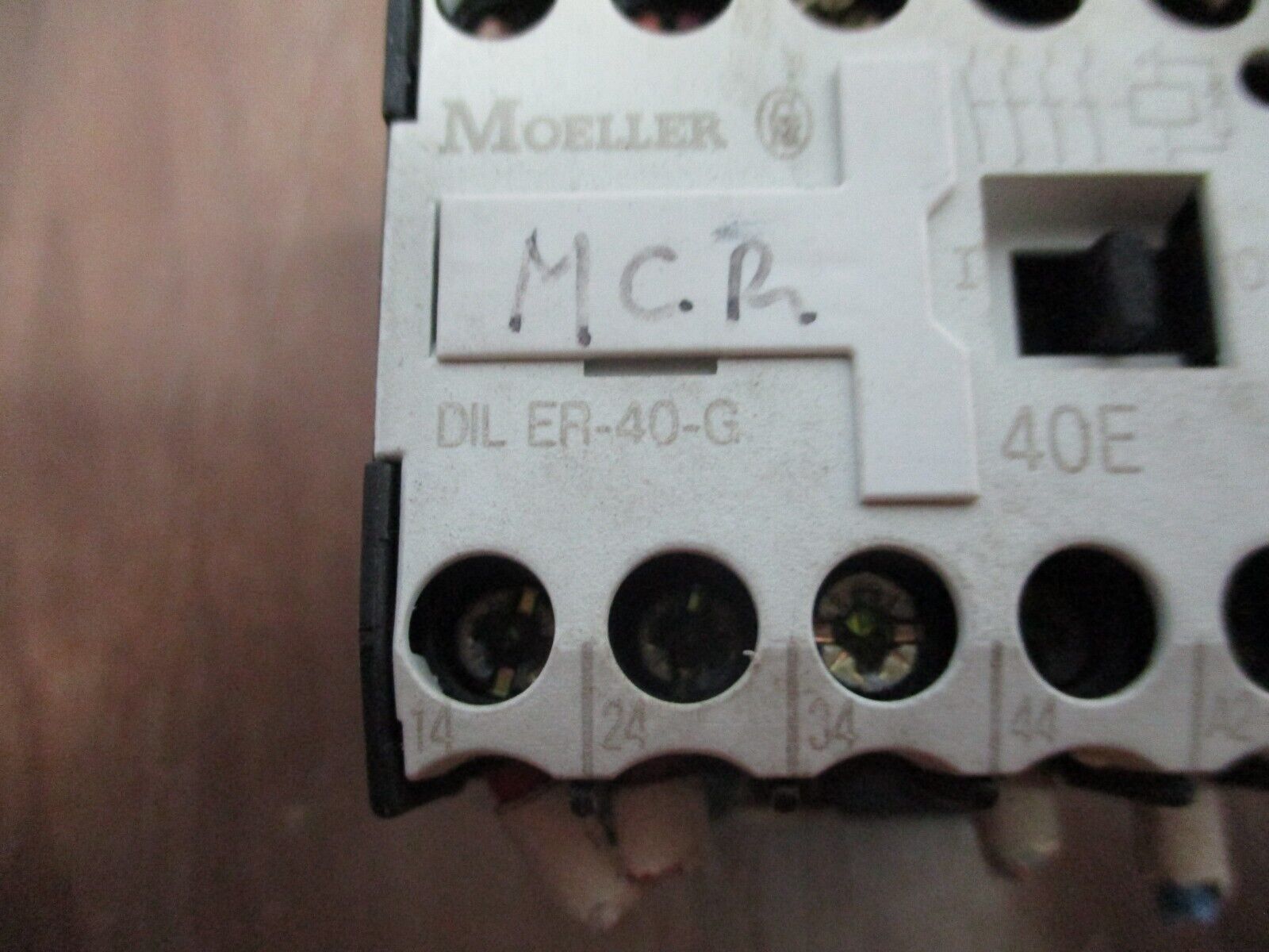 Moeller Contactor DIL ER-40-G 24VDC Coil Used