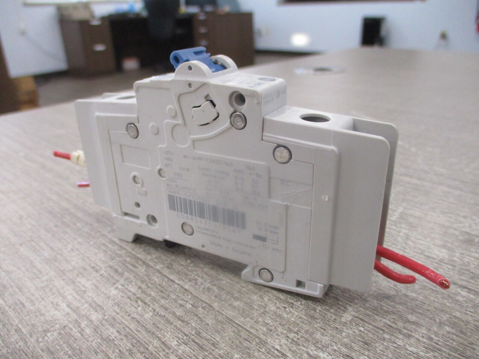 Allen-Bradley Circuit Breaker 1489-M1C050 Ser. D 5A 277V 1P 50/60Hz Used