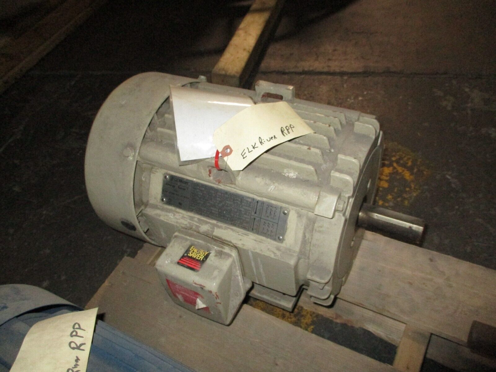 GE Severe Duty Motor 9145E 7.5HP 1800RPM 200-230/460V 18.8/9.4A 60Hz 3Ph Used