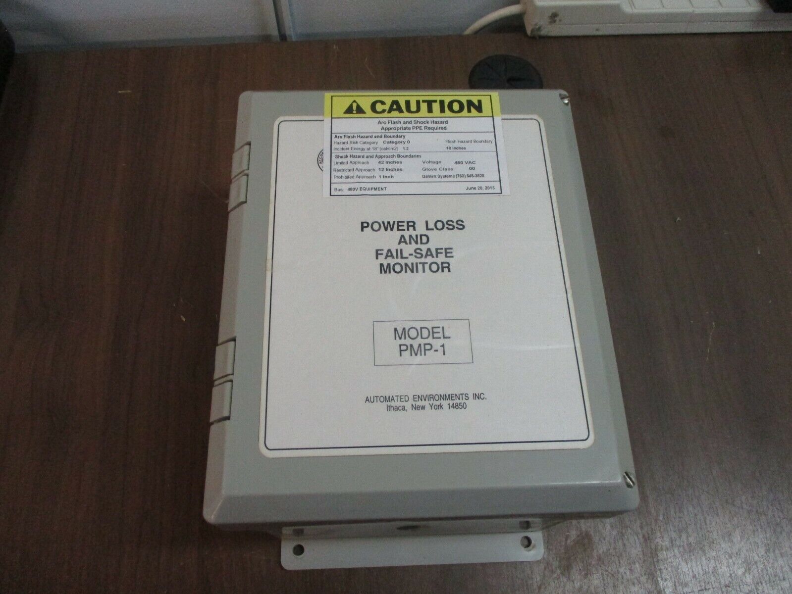 Automated Environments Power Loss & Fail-Safe Monitor PMP-1 Used