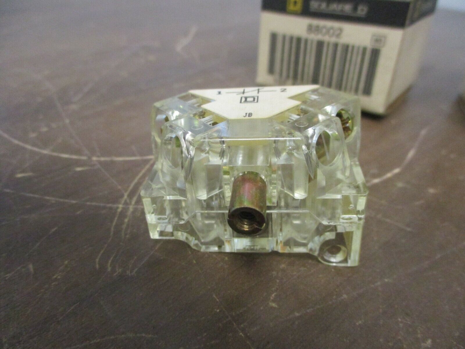 Square D Finger Safe Contact Block 9001 KA 3 Ser. H 1 N.C. **Lot of 3**
