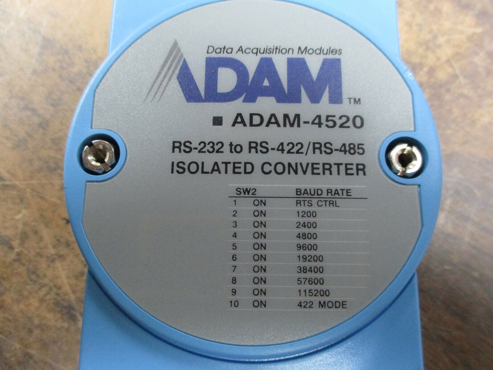 Adam Isolated Converter ADAM-4520 RS-232 to RS-422/RS-485 Used