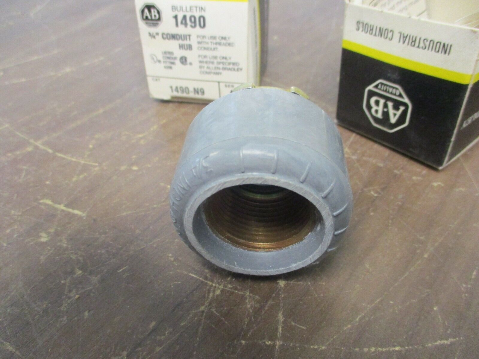 Allen-Bradley Conduit Hub 1490-N9 Ser. A 3/4" New Surplus **Lot of 2**