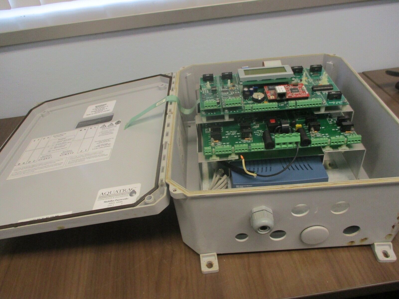 Aquatrac Water Treatment Controller M10T-CO-T1-TF-OR-RC Used