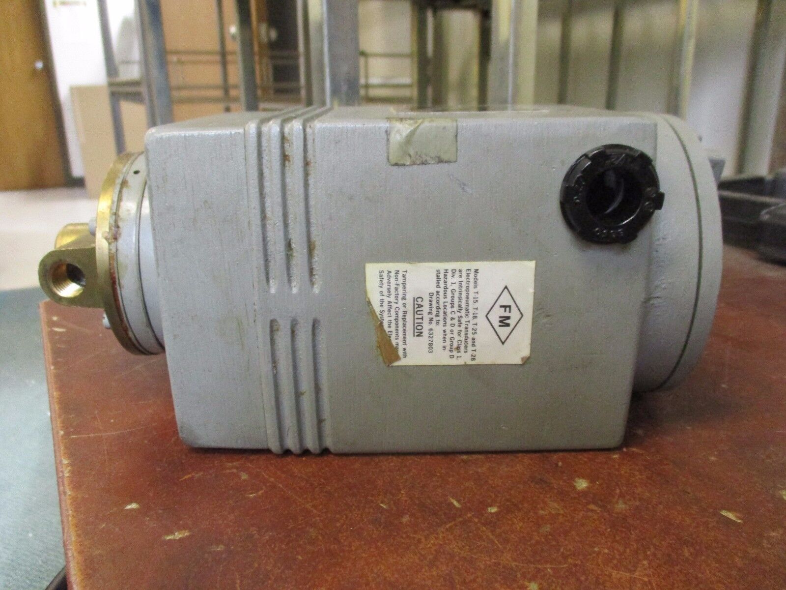 ITT Electro-Pneumatic Converterc T-25 Used