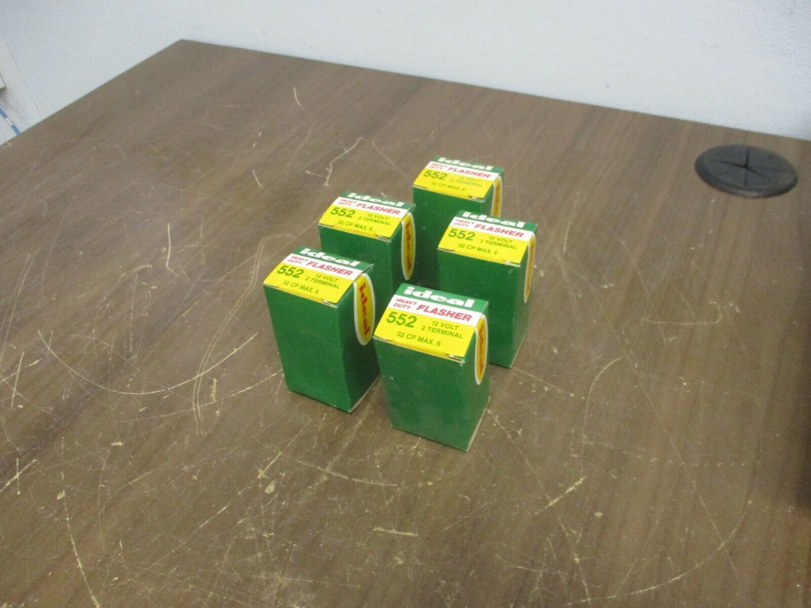 Ideal Heavy Duty Flasher 552 12V 2-Terminal New Surplus **Lot of 5**