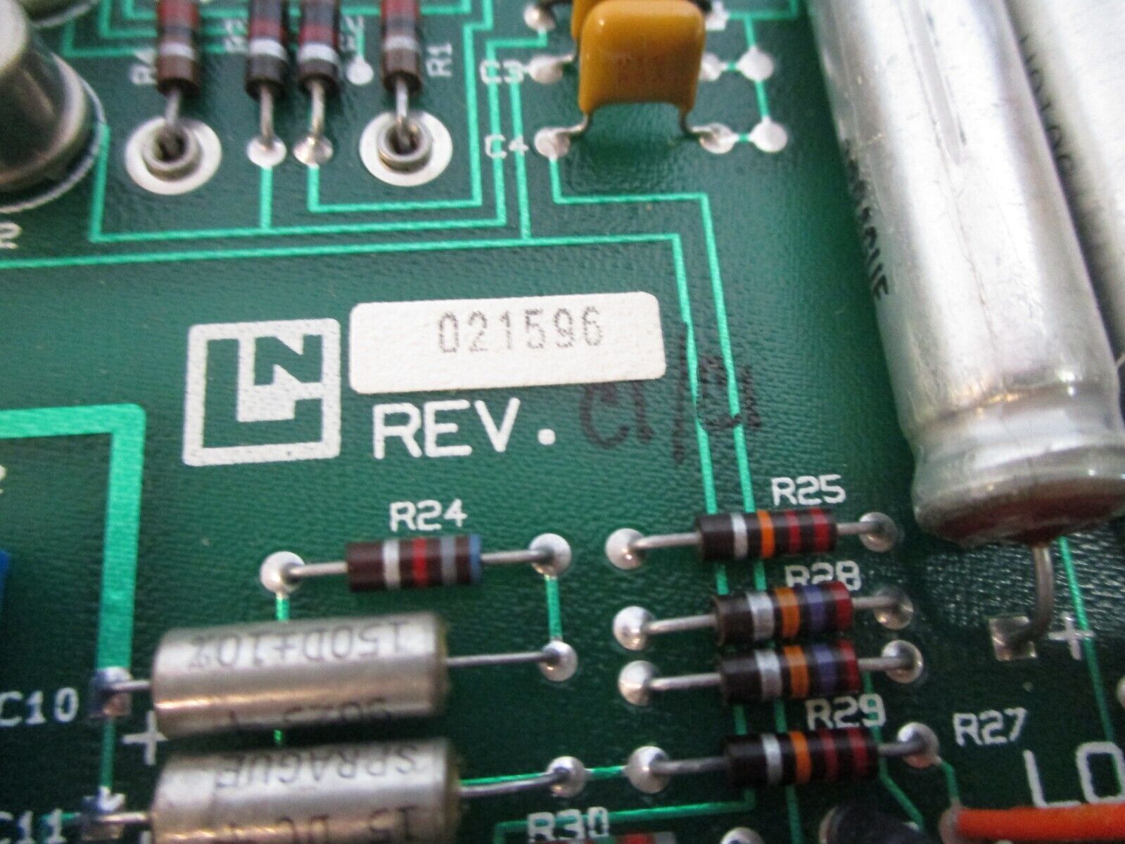 Leeds & Northrup Amplifier Board 021596 Rev. C1/C1 *No Box* New Surplus