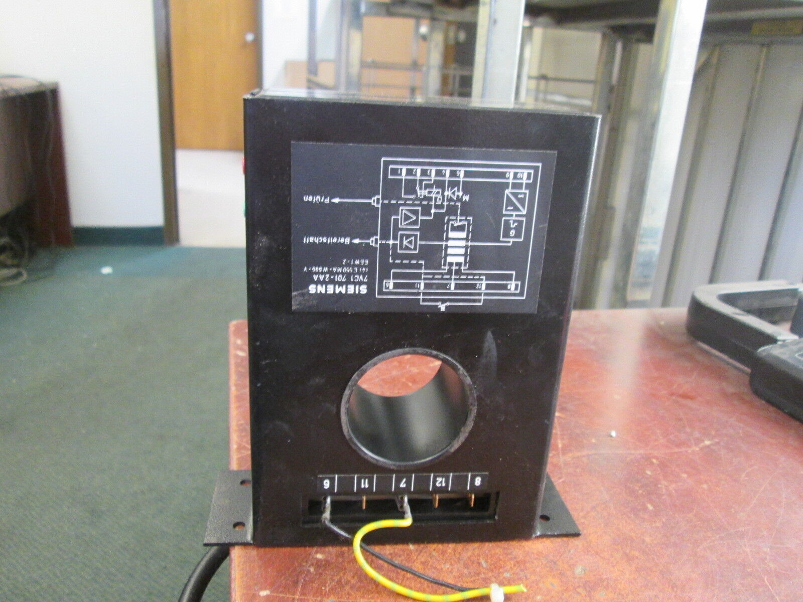 Siemens Current Monitor 7VC1 701-2AA Used