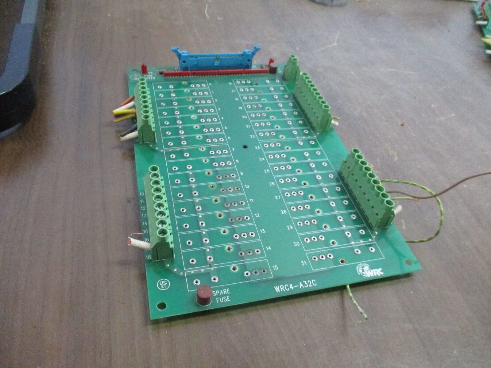 WRC Field Termination / Signal Conditioner Board WRC4-A32C Used