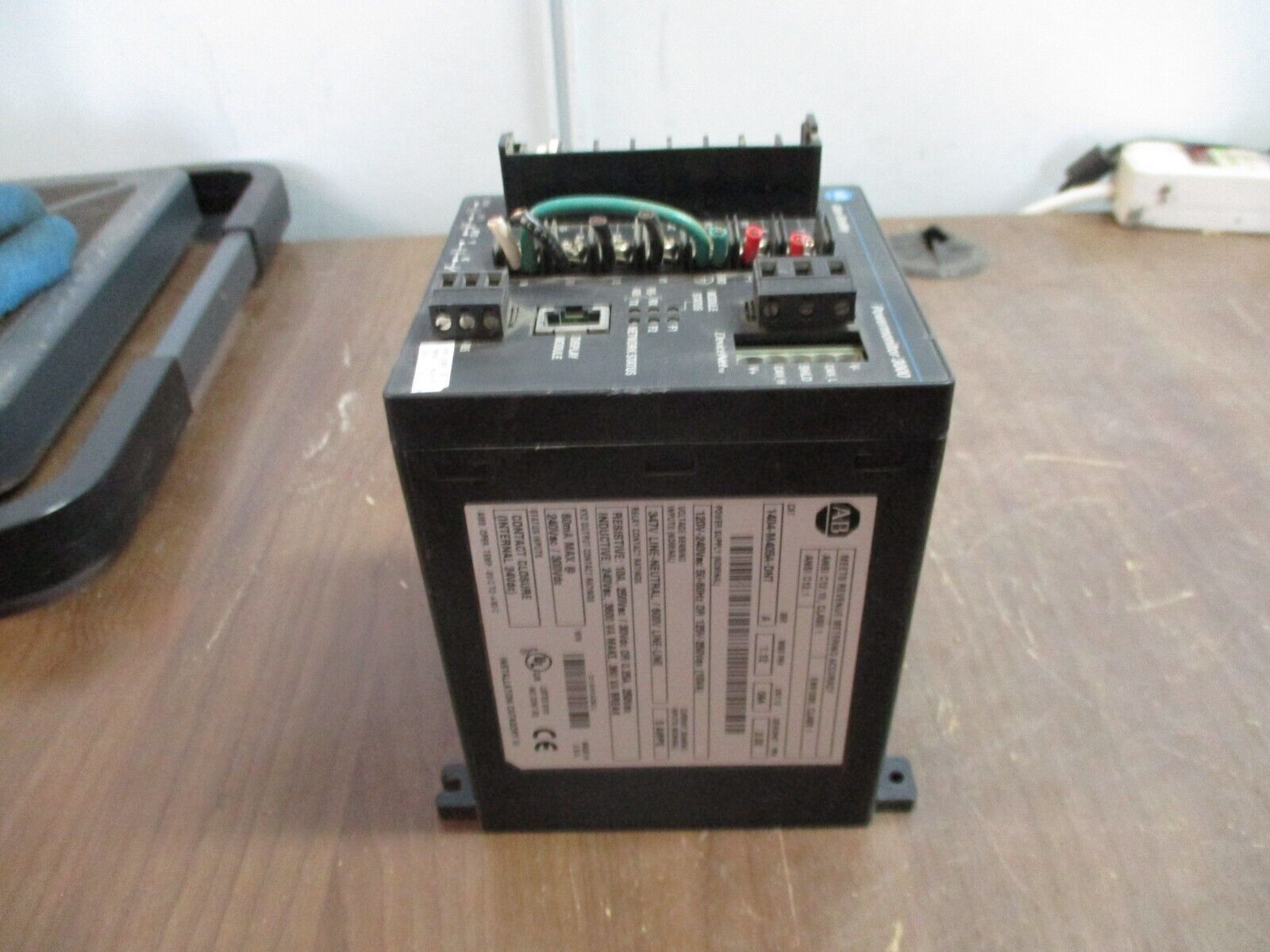 Allen-Bradley Powermonitor 3000 Control Module 1404-M405A-DNT Ser. A Used