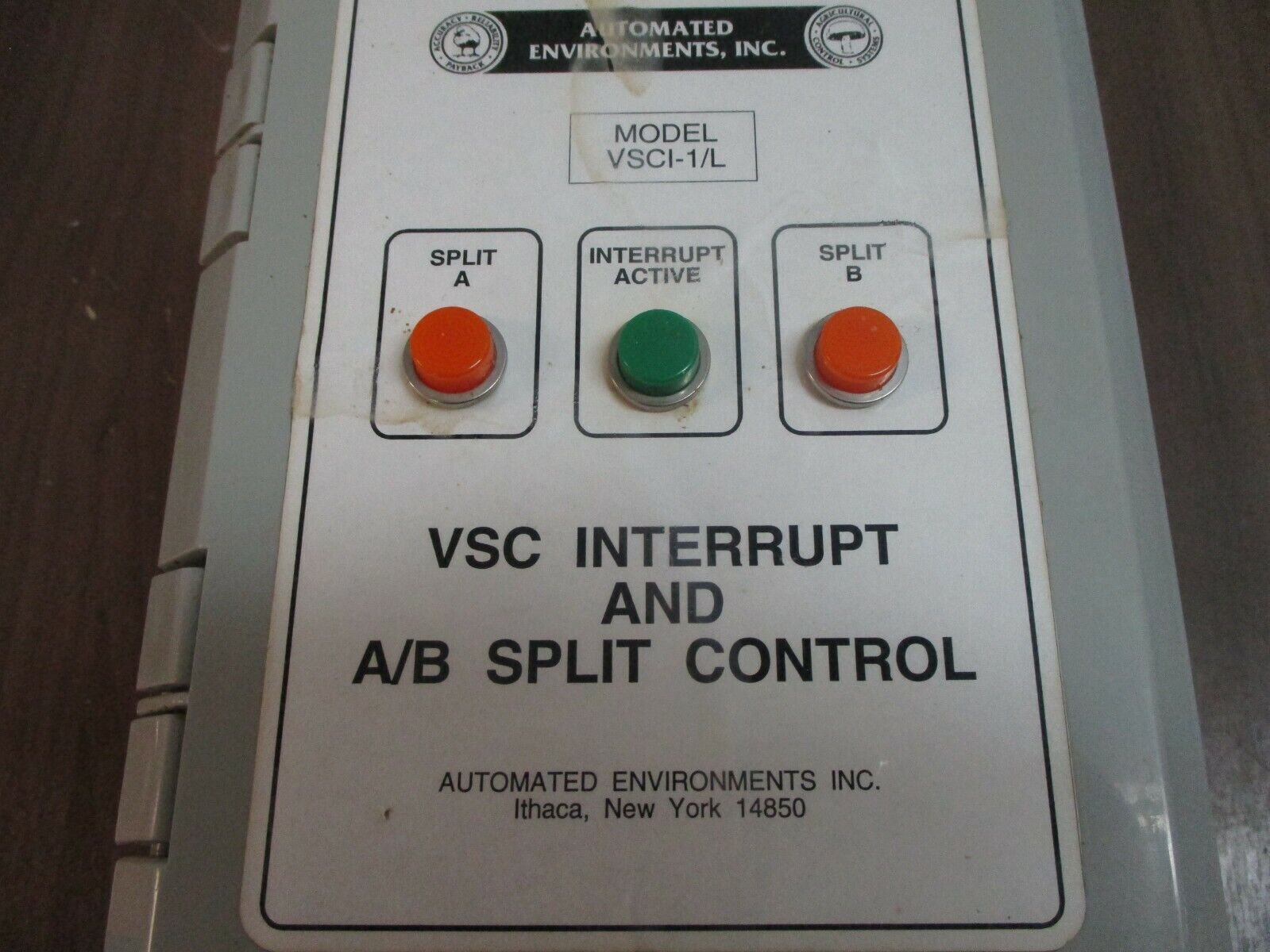 Automated Environments VSC Interrupt A/B Split Control VSCI-1/L Used