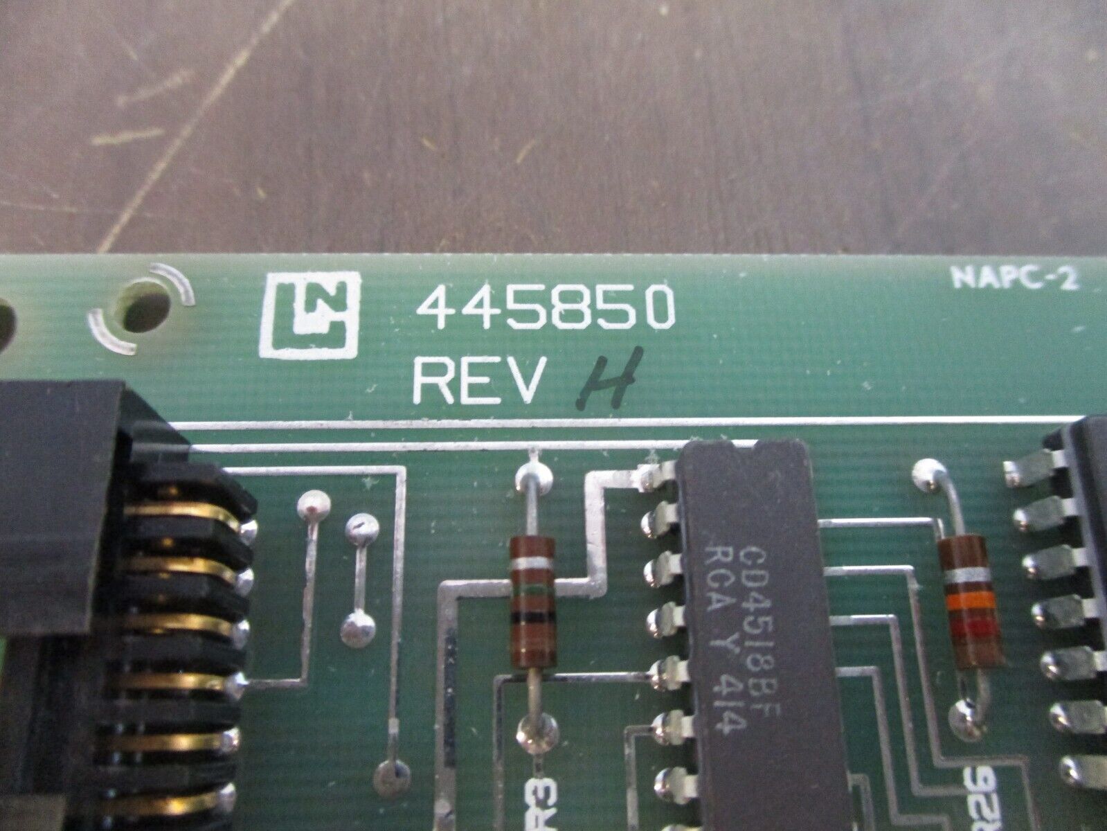 Leeds & Northrup Clock Board 445850 Rev. H *No Box* New Surplus