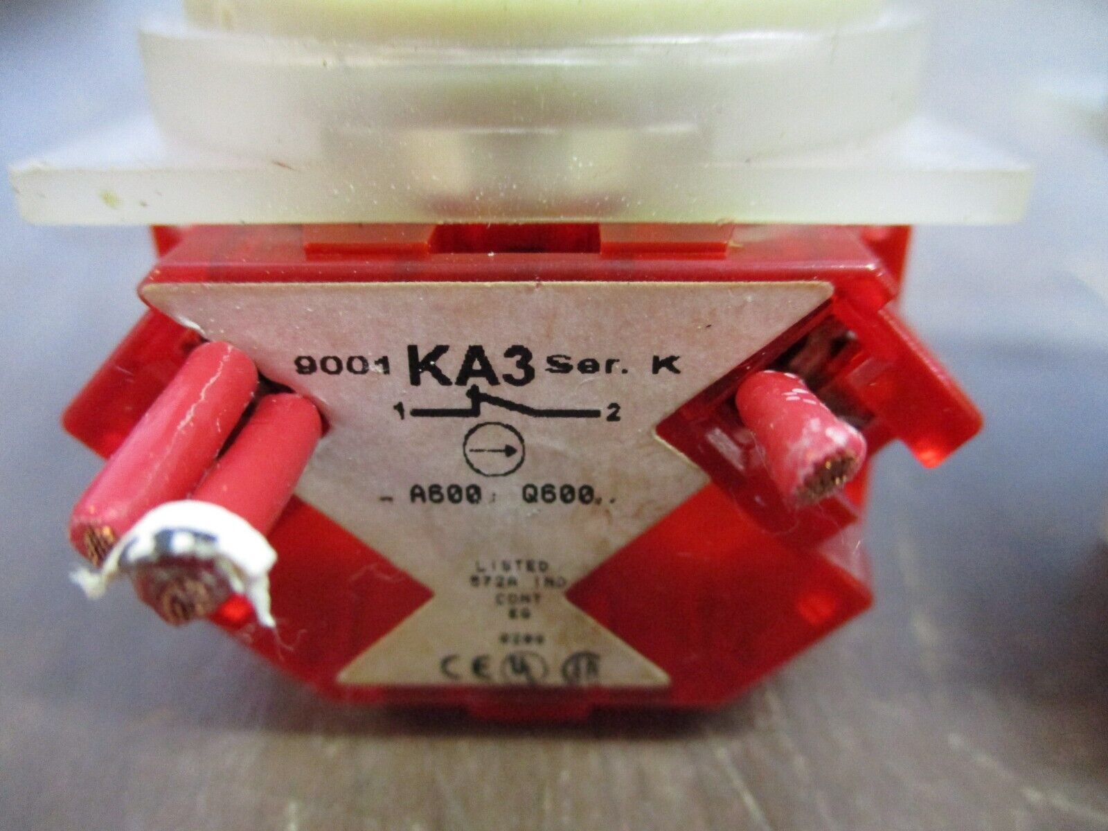 Square D Push Button 9001 KA3 Ser. K *Lot of 2* Used
