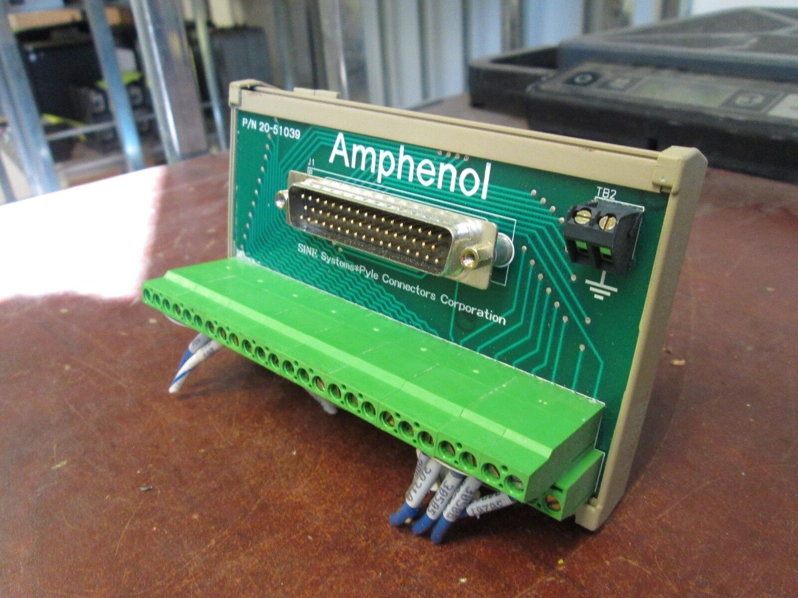 Amphenol Connector Block 20-51039 Used