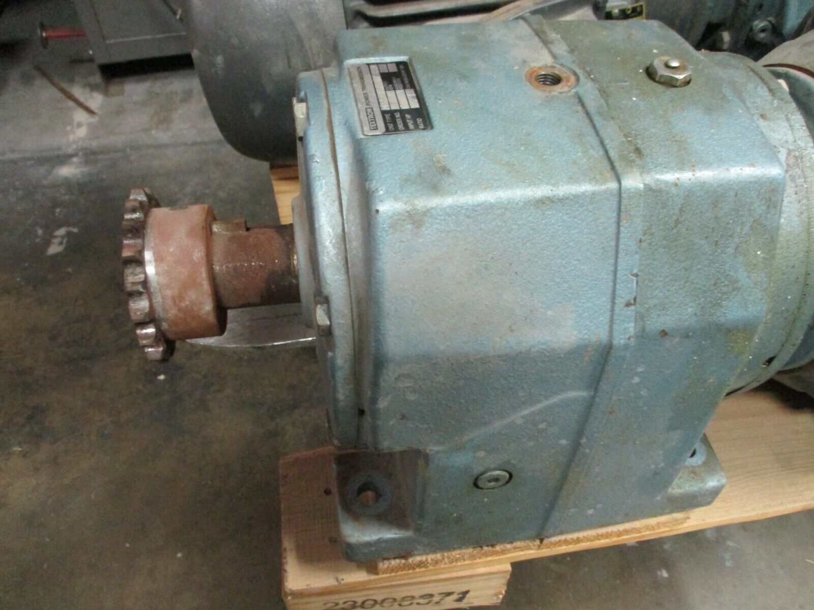 Textron Reducer M082012.BANL1------D Ratio 12:1 15HP Input Used