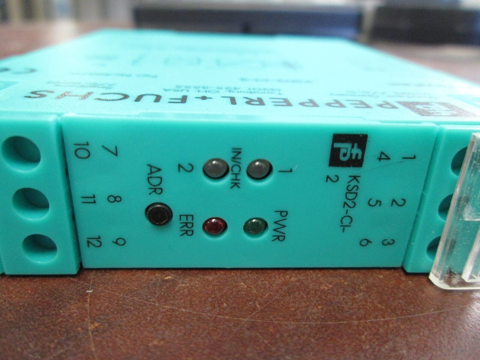 PepperL+Fuchs Transmitter Power Supply 39370 KSD2-CI-2 K-System Used