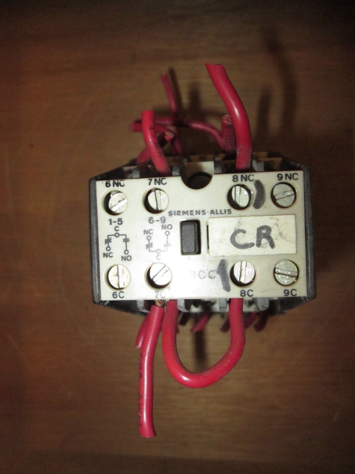 Siemens Relay RCC5P RCC4A 120VAC Coil Used