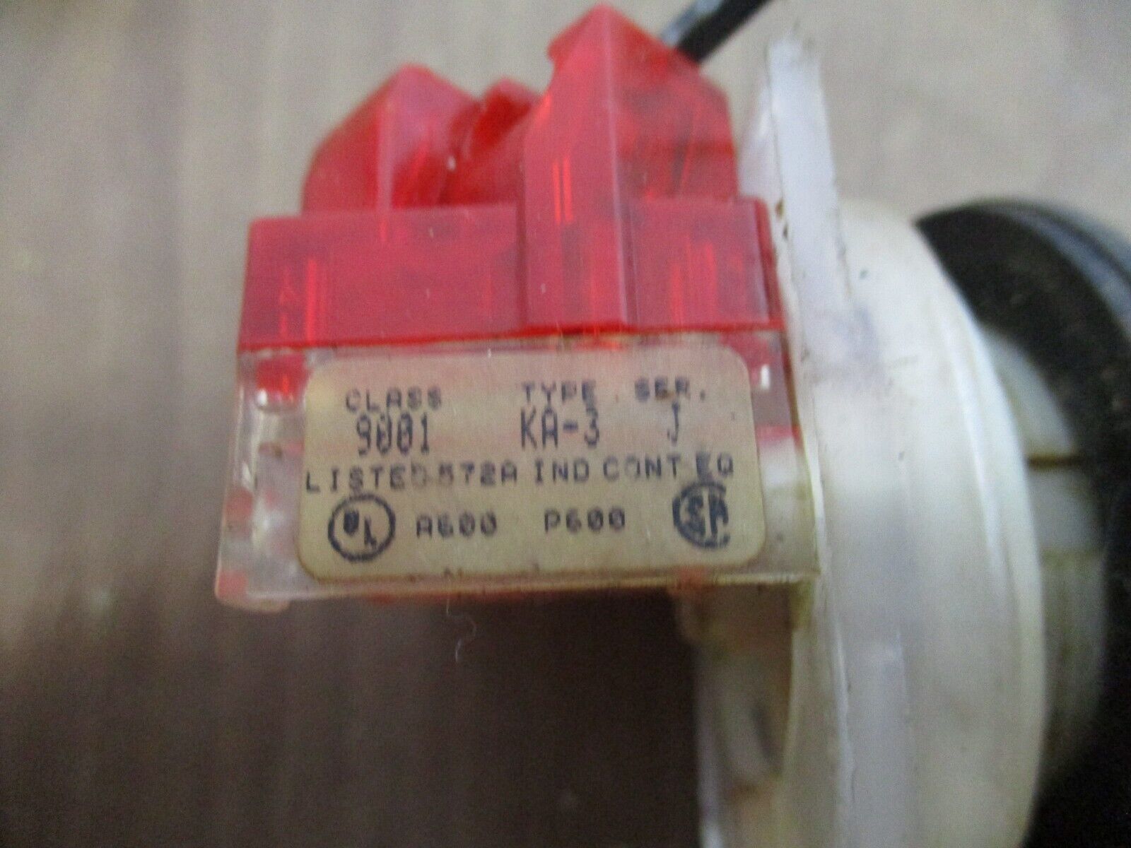 Square D Push Button 9001 KA3 Ser. J *Lot of 2* Used