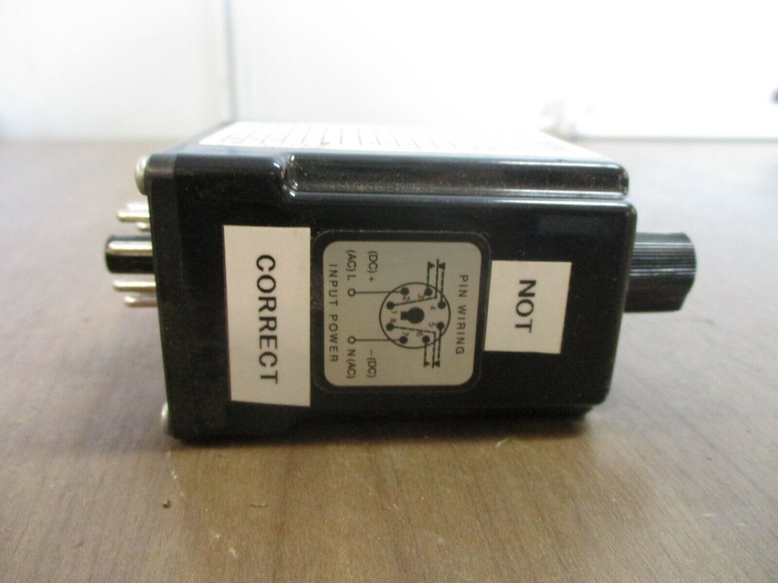 Macromatic Time Ranger Time Delay Relay SS-60222 Input: 120V AC/DC Output: 10A