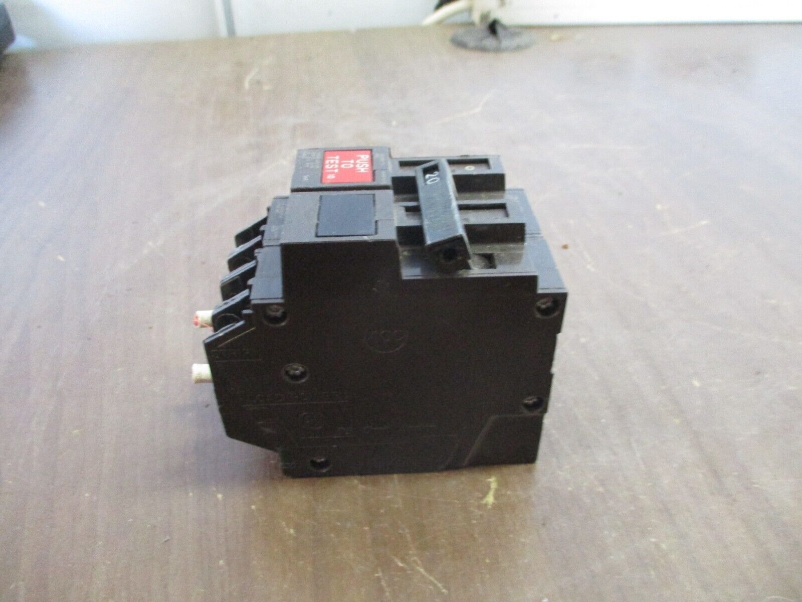 GE THQL-GFCI Circuit Breaker THQL2120GFT 20A 120/240V 2P Used