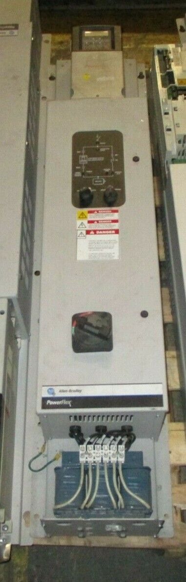 Allen-Bradley PowerFlex 400 AC Drive w/ Bypass & Line Reactor 20HP 3Ph Used
